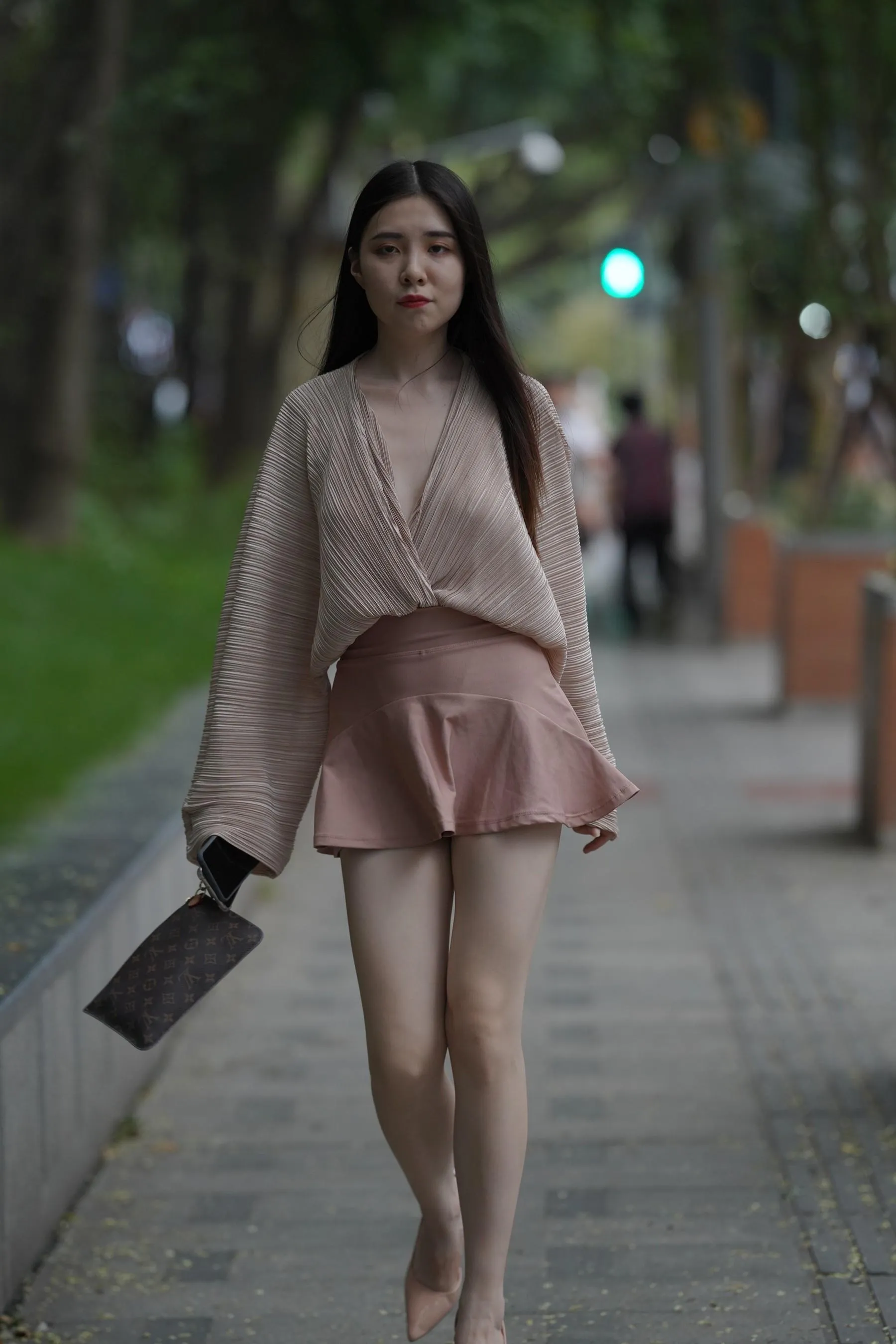 魔镜街拍 NO.167 可爱的粉色短裙小姐姐 [495P]插图1
